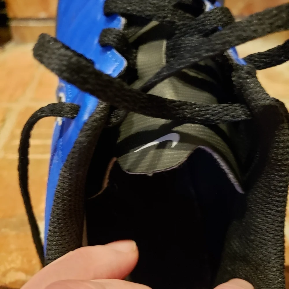 Nike Tiempo Blue Soccer Shoes